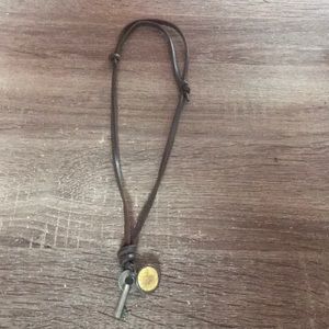 💕Leather rope necklace - boho💕